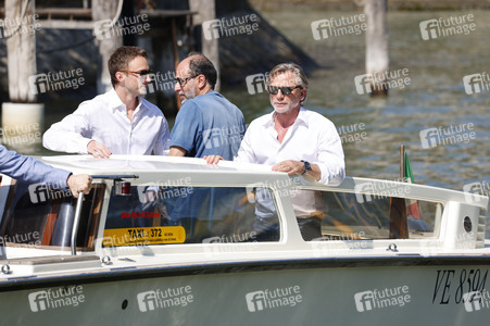 Ankunft von Drew Starkey, Luca Guadagnino und Daniel Craig am Palazzo del Cinema, Internationale Filmfestspiele von Venedig 2024