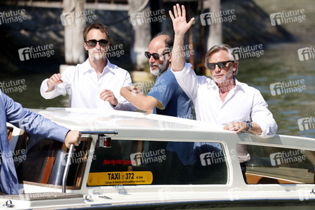 Ankunft von Drew Starkey, Luca Guadagnino und Daniel Craig am Palazzo del Cinema, Internationale Filmfestspiele von Venedig 2024