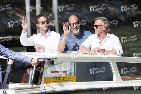 Ankunft von Drew Starkey, Luca Guadagnino und Daniel Craig am Palazzo del Cinema, Internationale Filmfestspiele von Venedig 2024