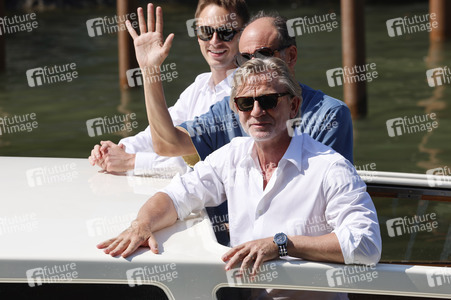 Ankunft von Drew Starkey, Luca Guadagnino und Daniel Craig am Palazzo del Cinema, Internationale Filmfestspiele von Venedig 2024