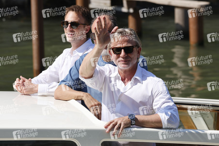 Ankunft von Drew Starkey, Luca Guadagnino und Daniel Craig am Palazzo del Cinema, Internationale Filmfestspiele von Venedig 2024