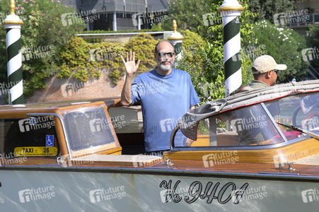 Ankunft von Luca Guadagnino und Drew Starkey am Hotel Excelsior, Internationale Filmfestspiele von Venedig 2024