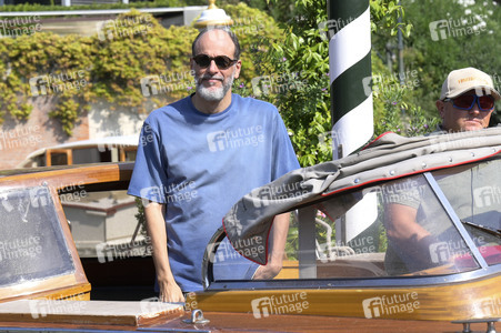 Ankunft von Luca Guadagnino und Drew Starkey am Hotel Excelsior, Internationale Filmfestspiele von Venedig 2024