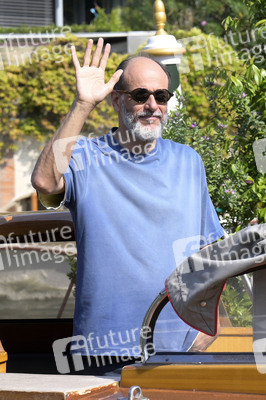 Ankunft von Luca Guadagnino und Drew Starkey am Hotel Excelsior, Internationale Filmfestspiele von Venedig 2024