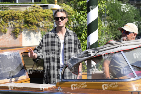 Ankunft von Luca Guadagnino und Drew Starkey am Hotel Excelsior, Internationale Filmfestspiele von Venedig 2024