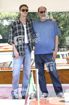 Ankunft von Luca Guadagnino und Drew Starkey am Hotel Excelsior, Internationale Filmfestspiele von Venedig 2024