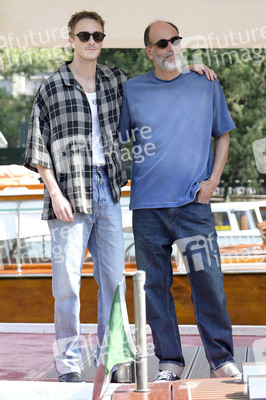 Ankunft von Luca Guadagnino und Drew Starkey am Hotel Excelsior, Internationale Filmfestspiele von Venedig 2024