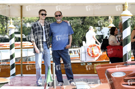 Ankunft von Luca Guadagnino und Drew Starkey am Hotel Excelsior, Internationale Filmfestspiele von Venedig 2024