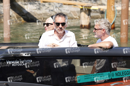 Ankunft von Todd Phillips, Lady Gaga und Joaquin Phoenix am Palazzo del Cinema, Internationale Filmfestspiele von Venedig 2024