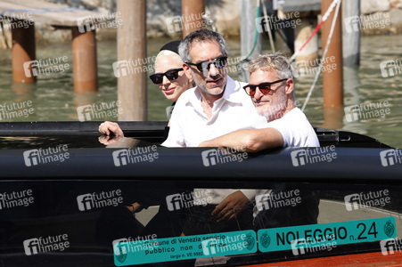 Ankunft von Todd Phillips, Lady Gaga und Joaquin Phoenix am Palazzo del Cinema, Internationale Filmfestspiele von Venedig 2024