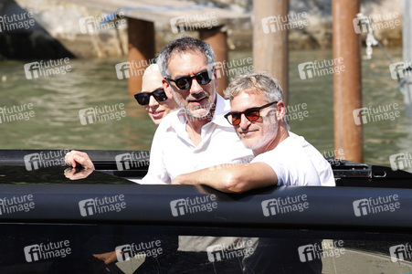 Ankunft von Todd Phillips, Lady Gaga und Joaquin Phoenix am Palazzo del Cinema, Internationale Filmfestspiele von Venedig 2024