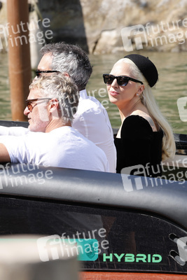 Ankunft von Todd Phillips, Lady Gaga und Joaquin Phoenix am Palazzo del Cinema, Internationale Filmfestspiele von Venedig 2024