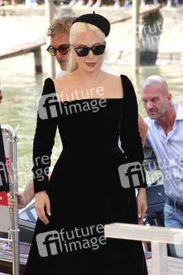 Ankunft von Todd Phillips, Lady Gaga und Joaquin Phoenix am Palazzo del Cinema, Internationale Filmfestspiele von Venedig 2024