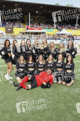 Benefiz-Fußballspiel 'Kicken mit Herz' 2024 in Hamburg