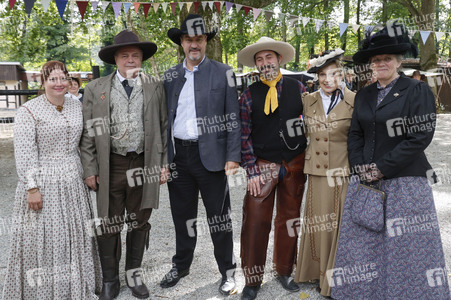 Markus Söder besucht den Cowboy-Club München
