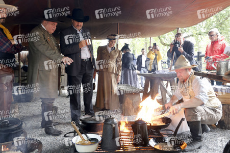 Markus Söder besucht den Cowboy-Club München