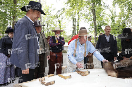 Markus Söder besucht den Cowboy-Club München