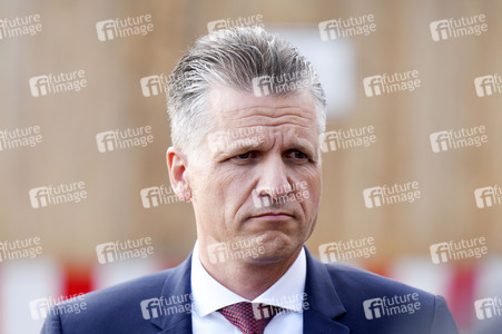 Pressestatement der CDU/CSU nach Beratungen zwischen Ampel, Union und Ländern zur Migrationspolitik in Berlin