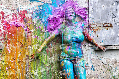 BODYART: Kriegerin Splash / Warrior Splash