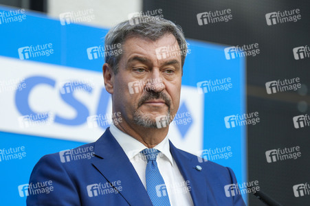 Pressekonferenz zur Kanzlerkandidatur der Union in Berlin