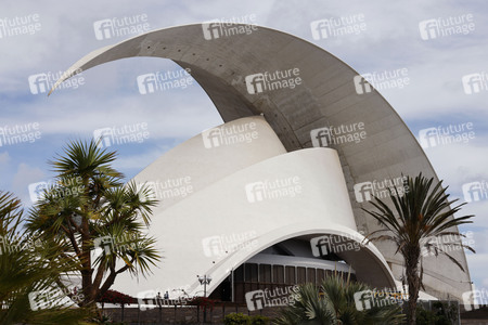 Das Auditorio de Tenerife in Santa Cruz de Tenerife