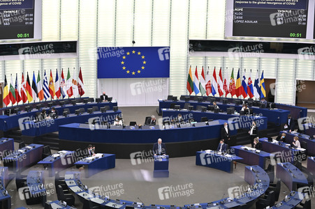 Plenartagung im Europäischen Parlament in Straßburg