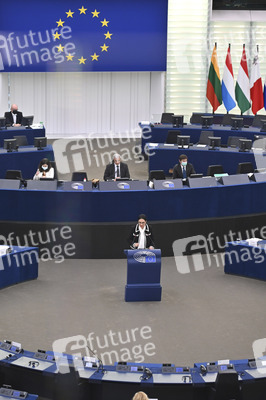 Plenartagung im Europäischen Parlament in Straßburg