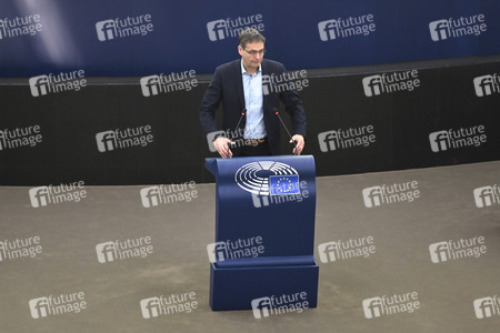 Plenartagung im Europäischen Parlament in Straßburg