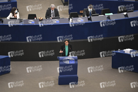 Plenartagung im Europäischen Parlament in Straßburg