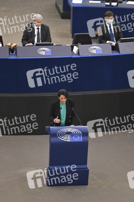 Plenartagung im Europäischen Parlament in Straßburg