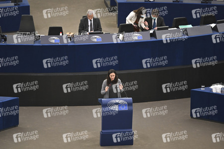 Plenartagung im Europäischen Parlament in Straßburg