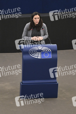 Plenartagung im Europäischen Parlament in Straßburg
