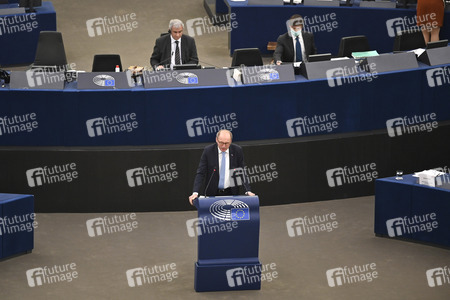 Plenartagung im Europäischen Parlament in Straßburg