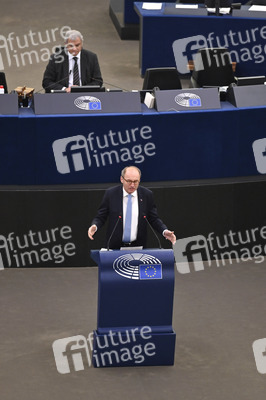 Plenartagung im Europäischen Parlament in Straßburg