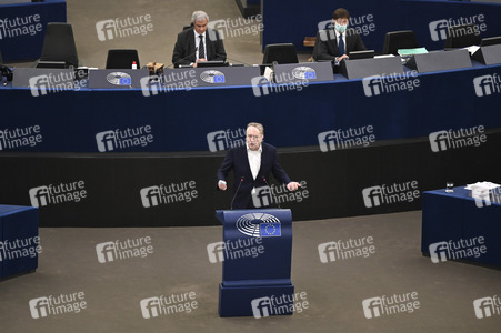 Plenartagung im Europäischen Parlament in Straßburg