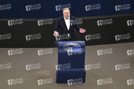 Plenartagung im Europäischen Parlament in Straßburg