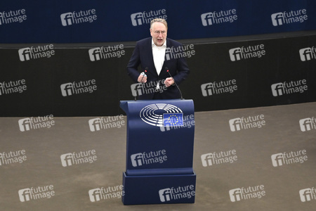 Plenartagung im Europäischen Parlament in Straßburg