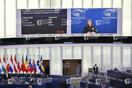 Plenartagung im Europäischen Parlament in Straßburg