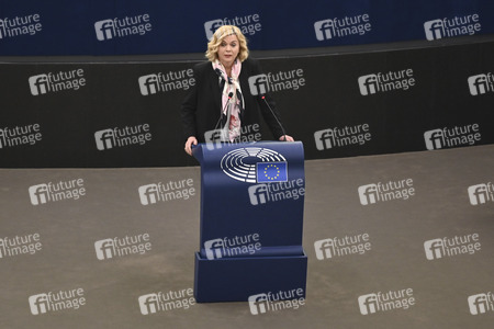 Plenartagung im Europäischen Parlament in Straßburg