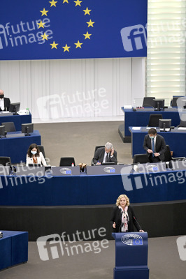 Plenartagung im Europäischen Parlament in Straßburg