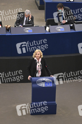 Plenartagung im Europäischen Parlament in Straßburg