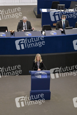 Plenartagung im Europäischen Parlament in Straßburg