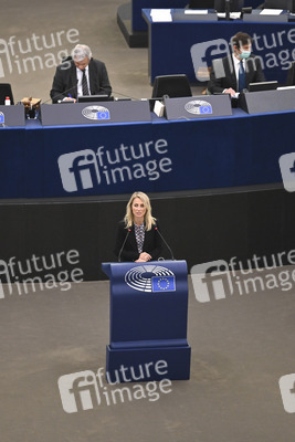 Plenartagung im Europäischen Parlament in Straßburg