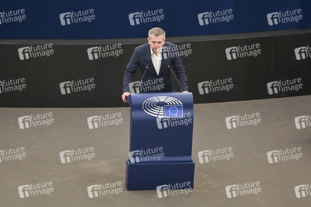 Plenartagung im Europäischen Parlament in Straßburg