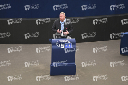 Plenartagung im Europäischen Parlament in Straßburg