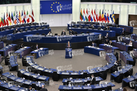 Plenartagung im Europäischen Parlament in Straßburg