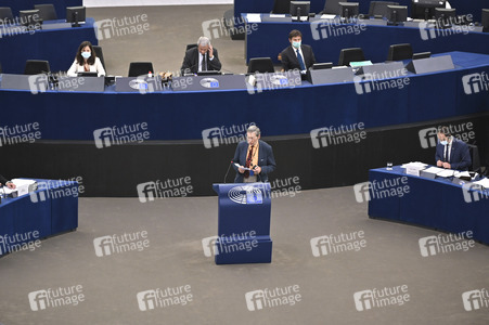 Plenartagung im Europäischen Parlament in Straßburg