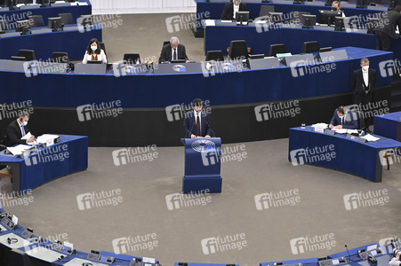 Plenartagung im Europäischen Parlament in Straßburg