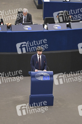 Plenartagung im Europäischen Parlament in Straßburg