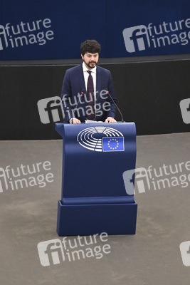 Plenartagung im Europäischen Parlament in Straßburg